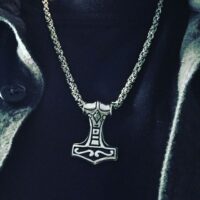 nightMair Creations thors hammer pendant necklace