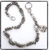 nightmair creations wallet chain skulls