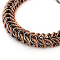 gunmetal copper boxchain nightmair creations