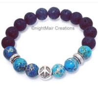 imperial jasper peace stone bracelet nightmair creations