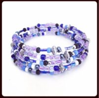 purple wrap bracelet nightMair Creations