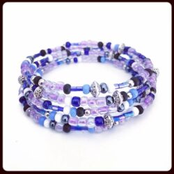 purple wrap bracelet nightMair Creations