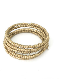 Ladies all Gold multi wrap bracelet