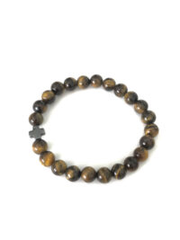 tiger eye stone bead bracelet nightmair creations