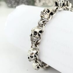 nightmair creations skull stacker bracelet