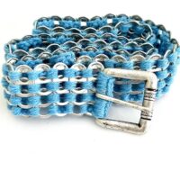 nightmair creations beer tab belt blue