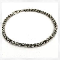 Ladies micro-mail chain bracelet stainless steel nightmair creations